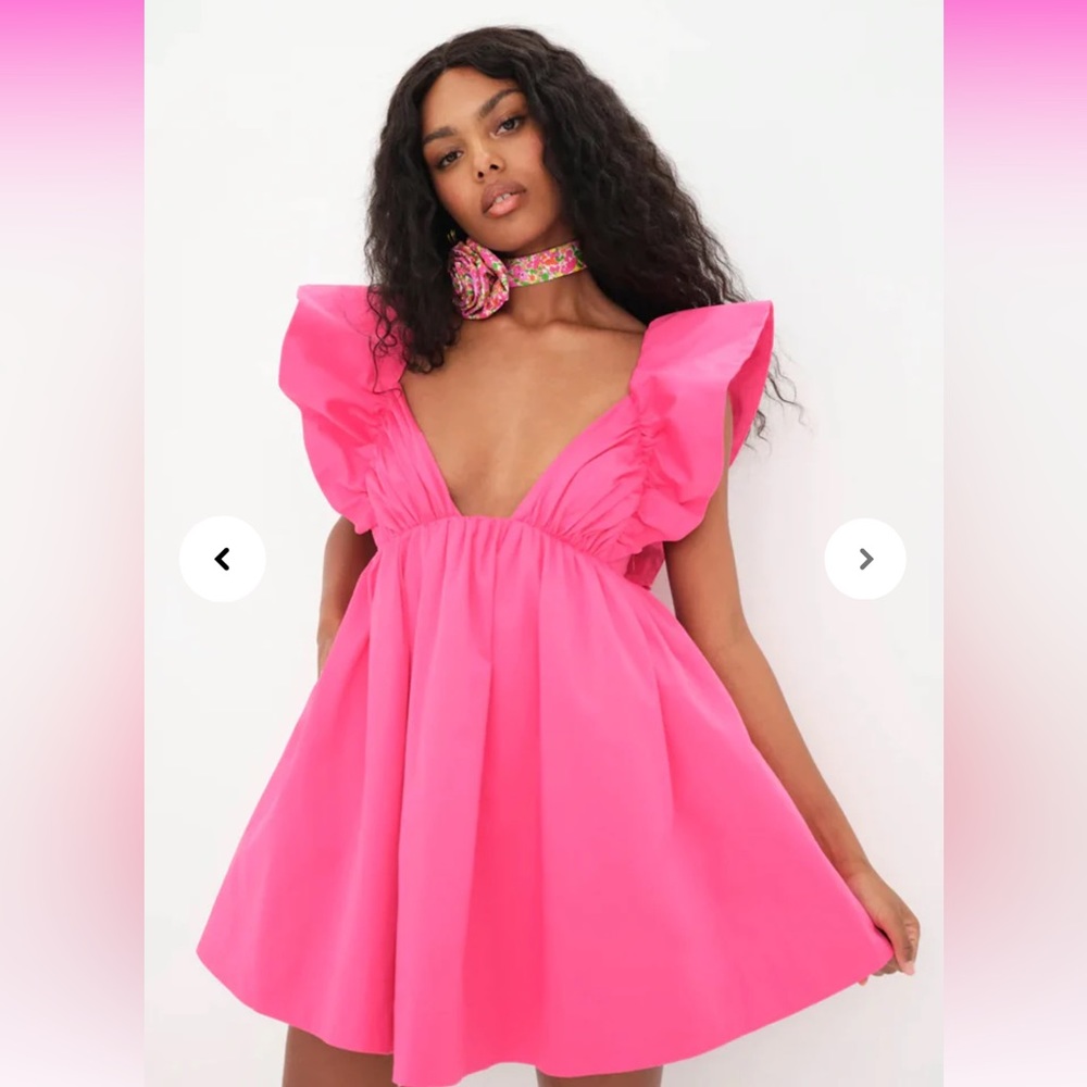 For Love & Lemons Clementine Mini Dress